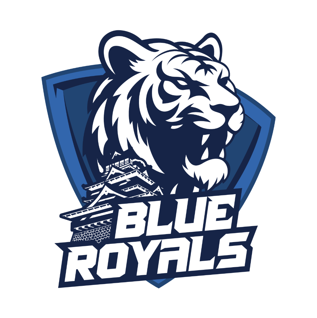OWIS Osaka Blue Royals Masthead Logo - ACES afterschool team mascot